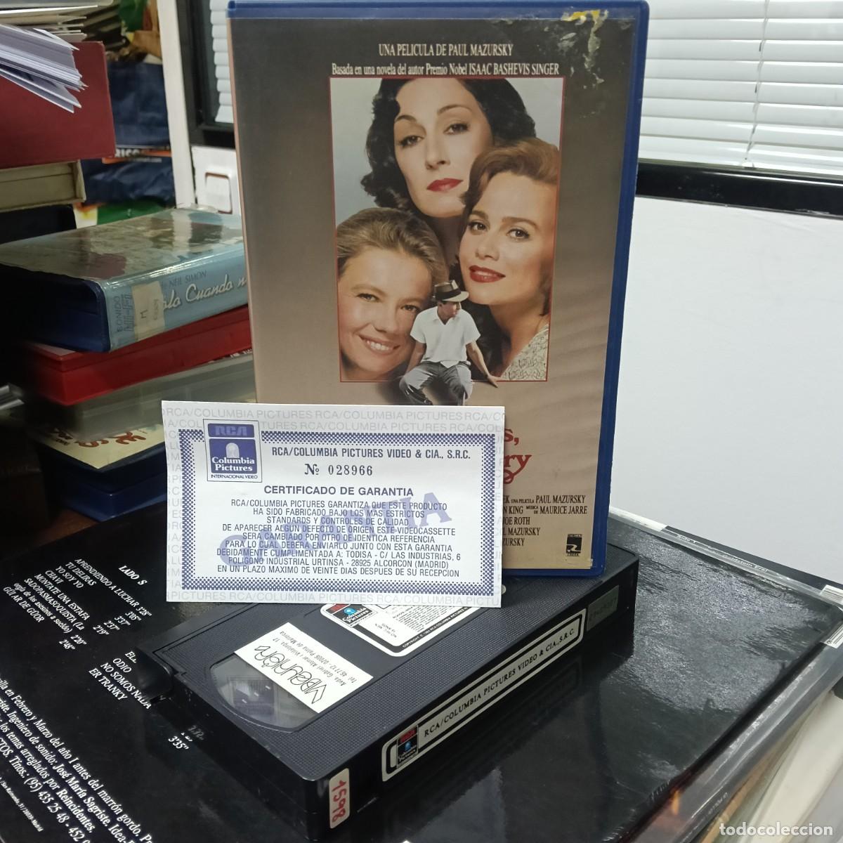Cine: ENEMIGOS A LOVE STORY - PAUL MAZURSKY - ANJELICA HUSTON, RON SILVER, LENA OLIN - RCA