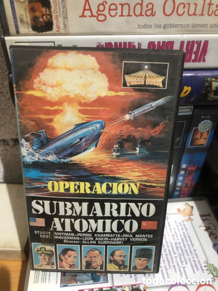 Cine: VHS V&Iacute;DEO CLUB OPERACI&Oacute;N SUBMARINO AT&Oacute;MICO