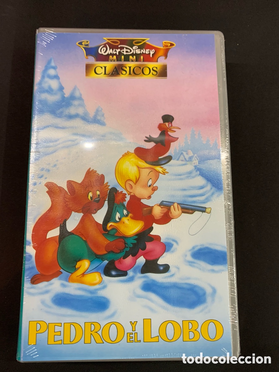 Cine: VHS Disney Pedro y el Lobo nuevo