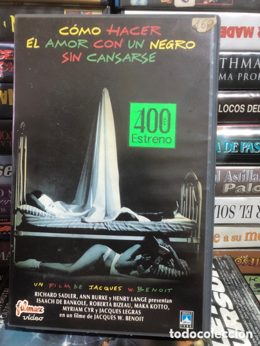Cine: VHS V&Iacute;DEO CLUB COMO HACER EL AMOR CON UN NEGRO SIN CANSARSE
