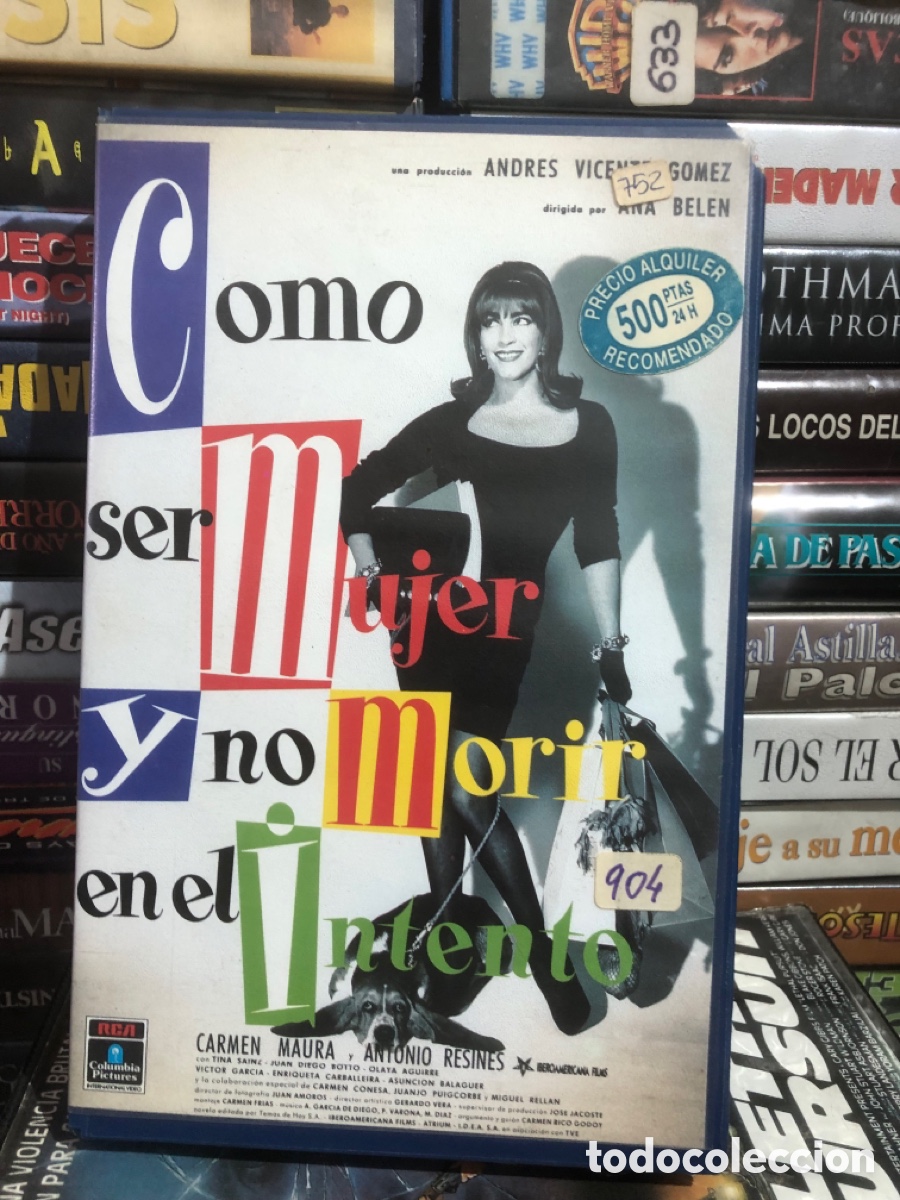 Cine: VHS V&Iacute;DEO CLUB COMO SER MUJER Y NO MORIR EN EL INTENTO