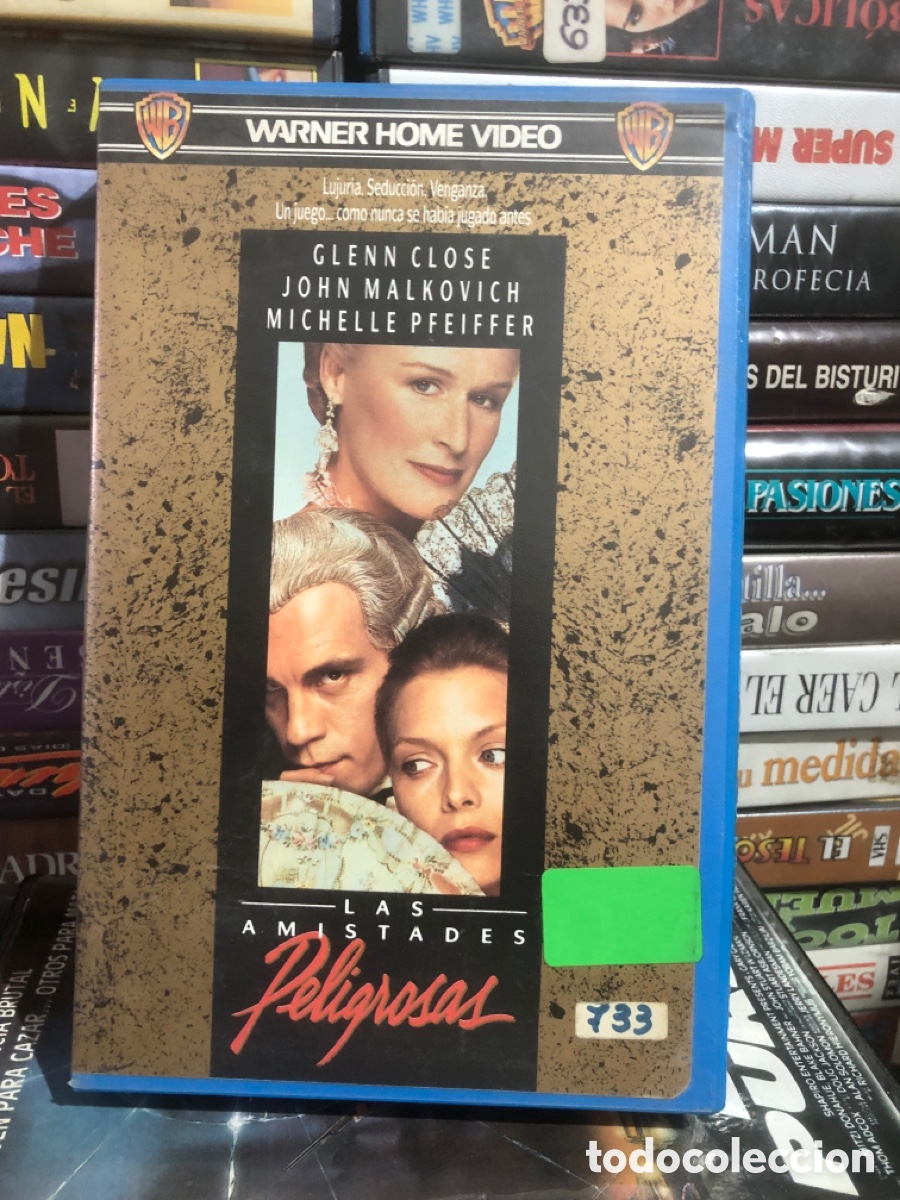 Cine: VHS V&Iacute;DEO CLUB AMISTADES PELIGROSAS