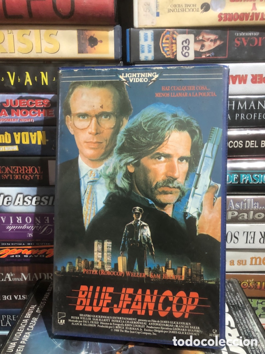 Cine: VHS V&Iacute;DEO CLUB BLUE JESN COP
