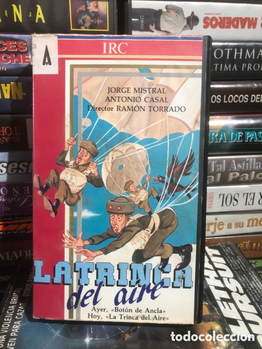 Cine: VHS V&Iacute;DEO CLUB LA TRINCA DEL &Aacute;IRE
