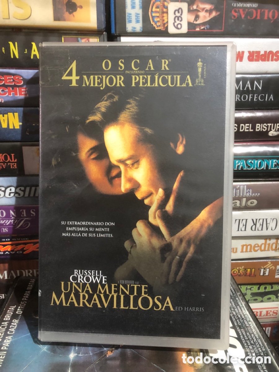 Cine: VHS V&Iacute;DEO CLUB UNA MENTE MARAVILLOSA