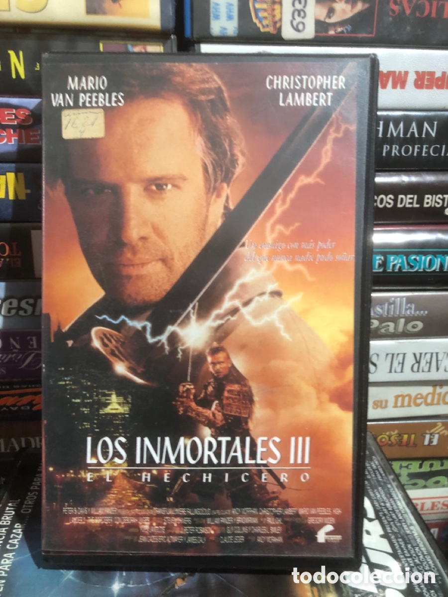 Cine: VHS V&Iacute;DEO CLUB LOS INMORTALES 3.