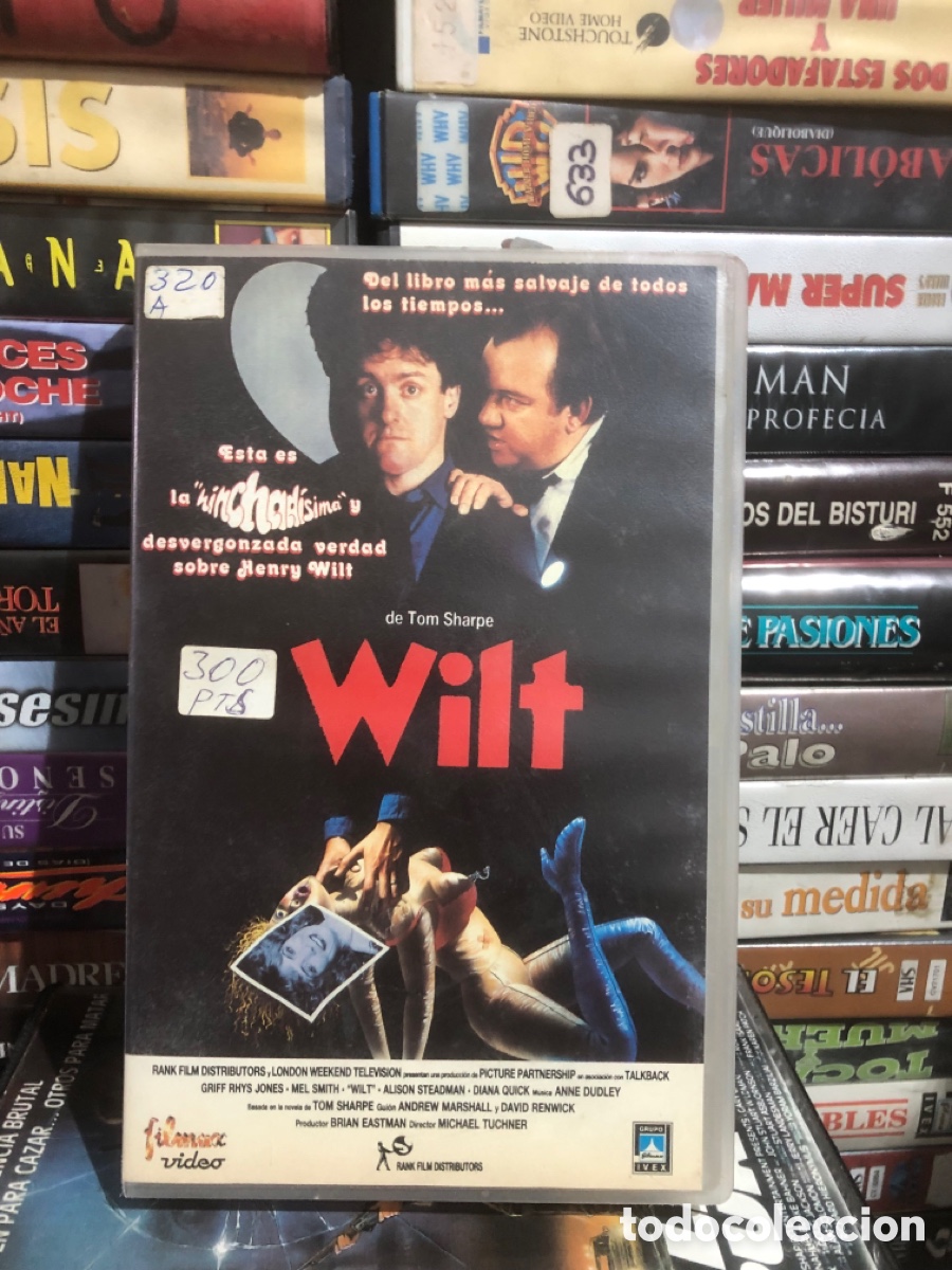 Cine: VHS V&Iacute;DEO CLUB WILT vhs