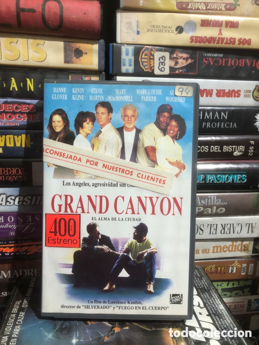 Cine: VHS V&Iacute;DEO CLUB EL GRAN CANYON