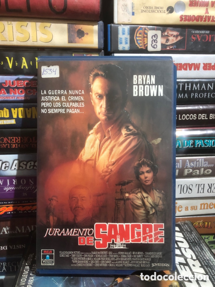 Cine: VHS V&Iacute;DEO CLUB JURAMENTO DE SANGRE
