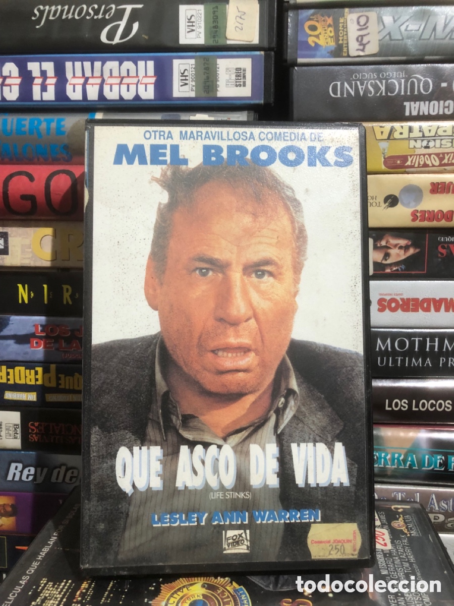 Cine: VHS V&Iacute;DEO CLUB Que ASCO DE VIDA