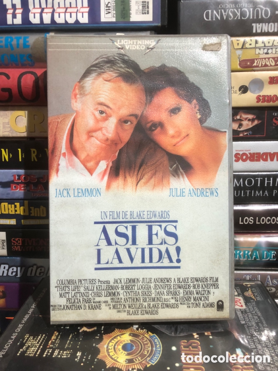 Cine: VHS V&Iacute;DEO CLUB AS&Iacute; ES LA VIDA