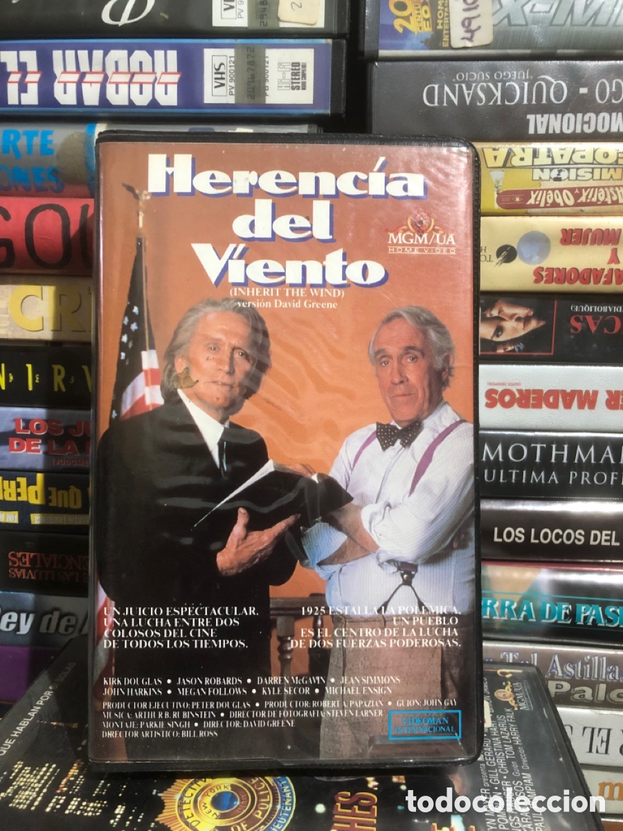 Cine: VHS V&Iacute;DEO CLUB HERENCIA DEL VIENTO