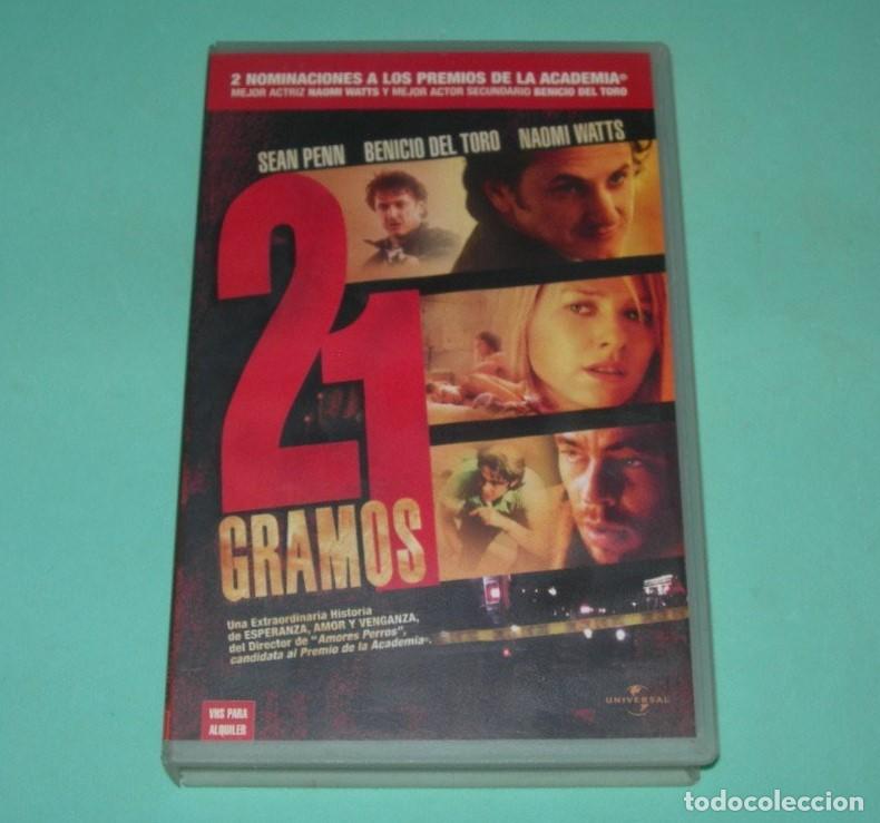 Cine: PEL&Iacute;CULA VHS 21 GRAMOS - SEAN PENN - NAOMI WATTS -