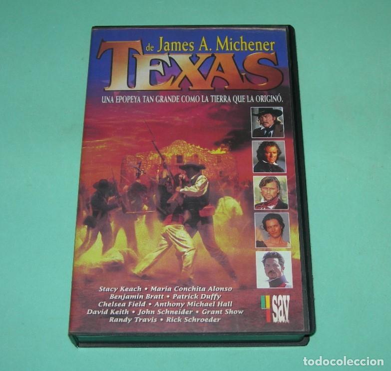Cine: PEL&Iacute;CULA VHS TEXAS - STACY KEACH - MAR&Iacute;A CONCHITA ALONSO -