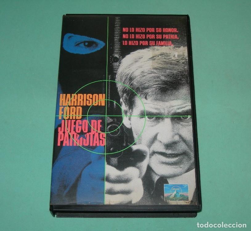 Cine: PEL&Iacute;CULA VHS JUEGO DE PATRIOTAS - HARRISON FORD - ANNE ARCHER -