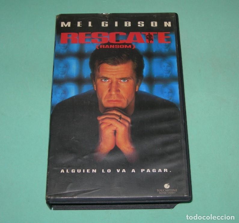 Cine: PEL&Iacute;CULA VHS RESCATE / RANSOM - MEL GIBSON - RENE RUSSO -