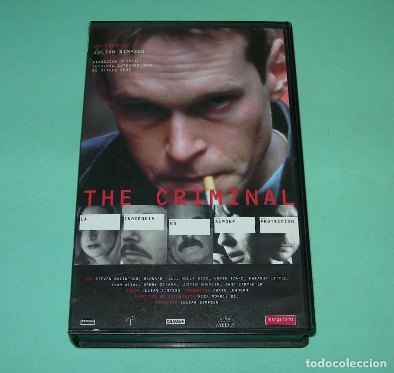 Cine: PEL&Iacute;CULA VHS THE CRIMINAL - STEVEN MACINTOSH - BERNARD HILL -