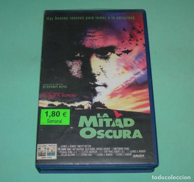 Cinema: PEL&Iacute;CULA VHS LA MITAD OSCURA - STEPHEN KING - AMY MADIGAN -