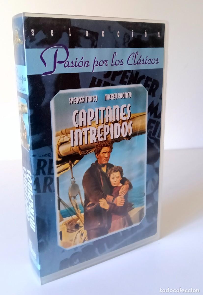 Cine: PELICULA VHS CAPITANES INTR&Eacute;PIDOS (SPENCER TRACY, MICKEY ROONEY)(COLECCION PASI&Oacute;N POR LOS CLASICOS)