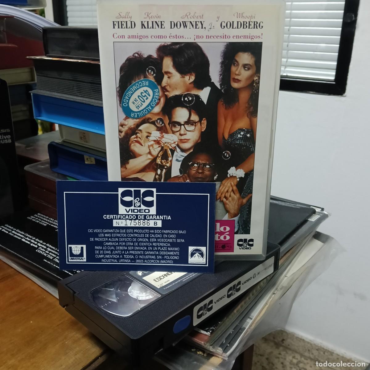 Cine: ESCANDALO EN EL PLATO QUERIDISIMOS ENEMIGOS - MICHAEL HOFFMAN - SALLY FIELD, ROBERT DOWNEY - CIC