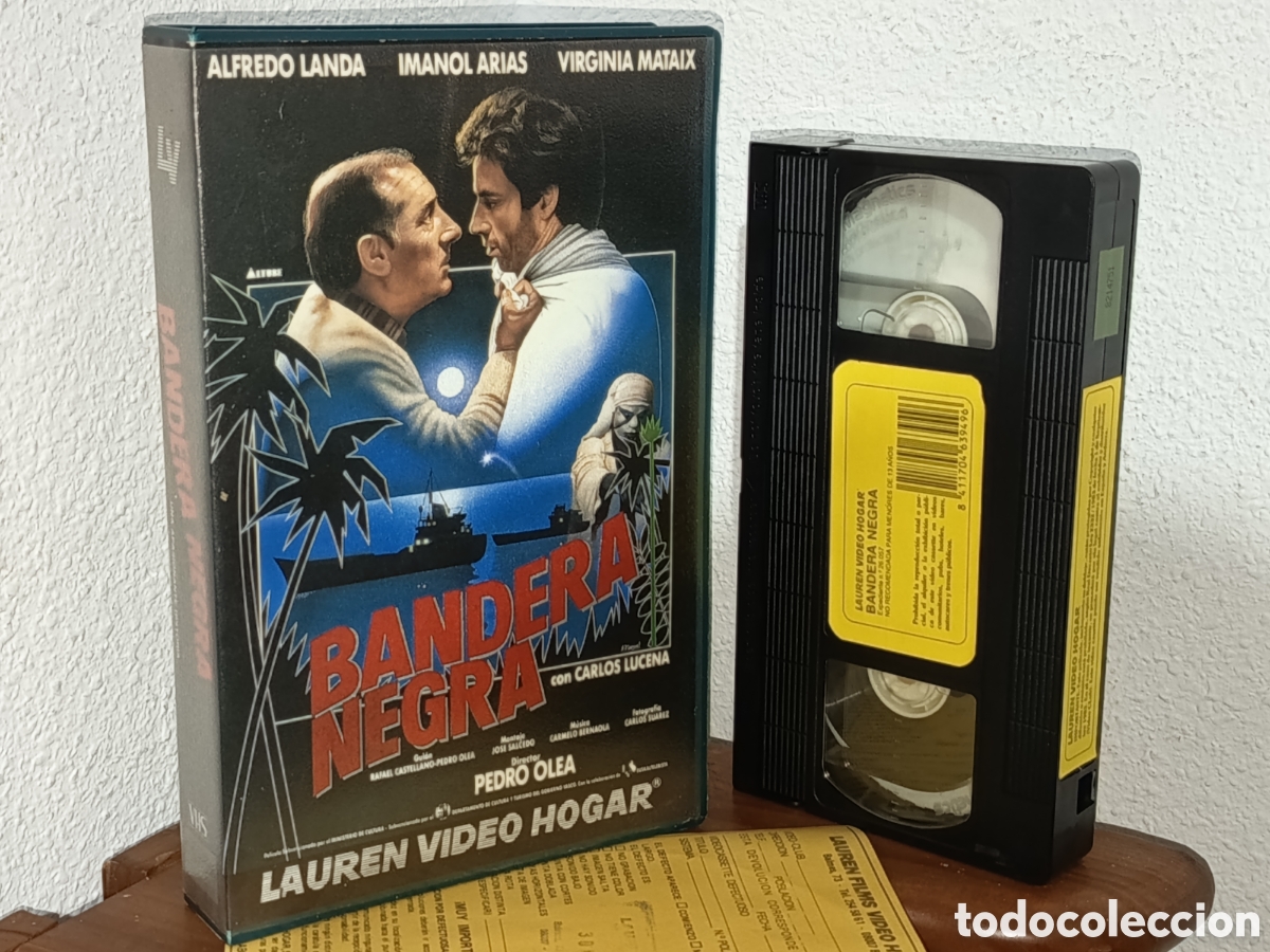 Kino: Bandera negra. Pel&iacute;cula VHS