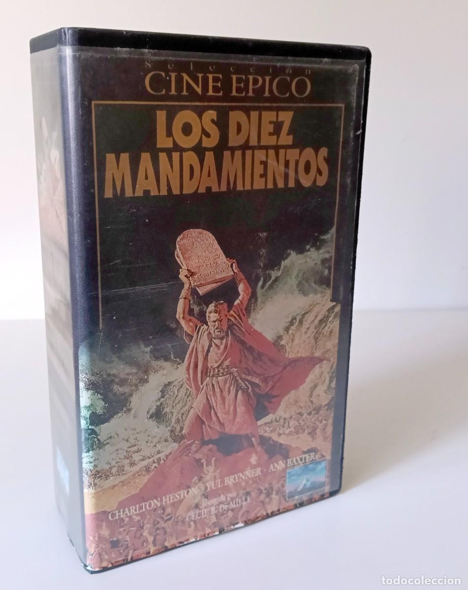 Cinema: DOBLE VHS EDICI&Oacute;N ESPECIAL LOS DIEZ MANDAMIENTOS (CHARLTON HESTON)