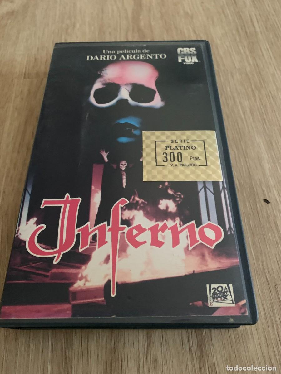 Cine: VHS. INFERNO. DARIO ARGENTO. SE VE Y SE ESCUCHA BIEN, COMPROBADA.