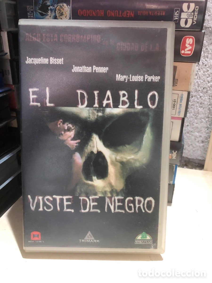 Cine: VHS V&Iacute;DEO CLUB EL DIABLO VISTE DE NEGRO