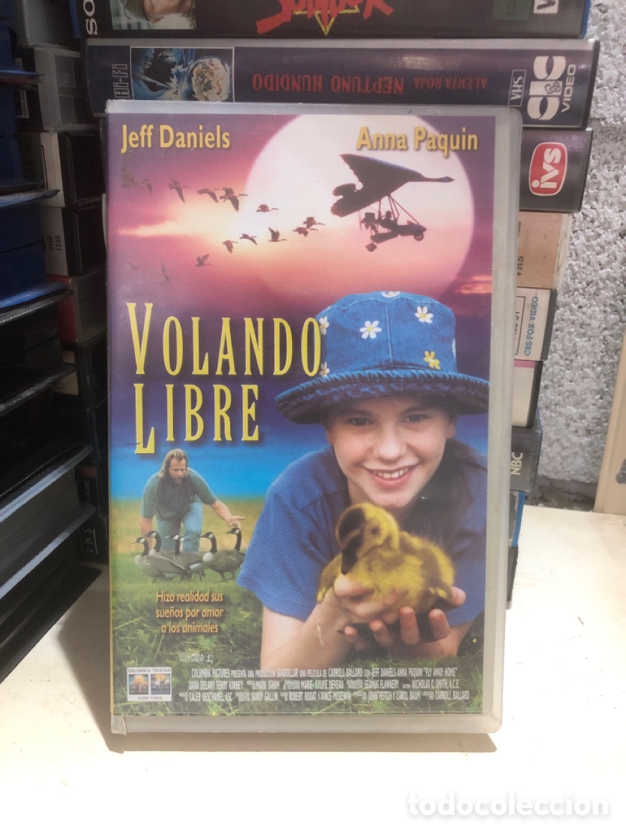 Cine: VHS V&Iacute;DEO CLUB VOLANDO LIBRE