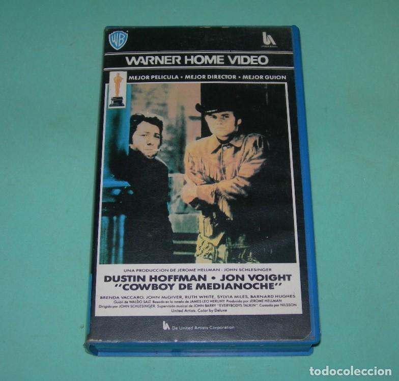 Cine: PEL&Iacute;CULA VHS COWBOY DE MEDIANOCHE - DUSTIN HOFFMAN - JON VOIGHT -