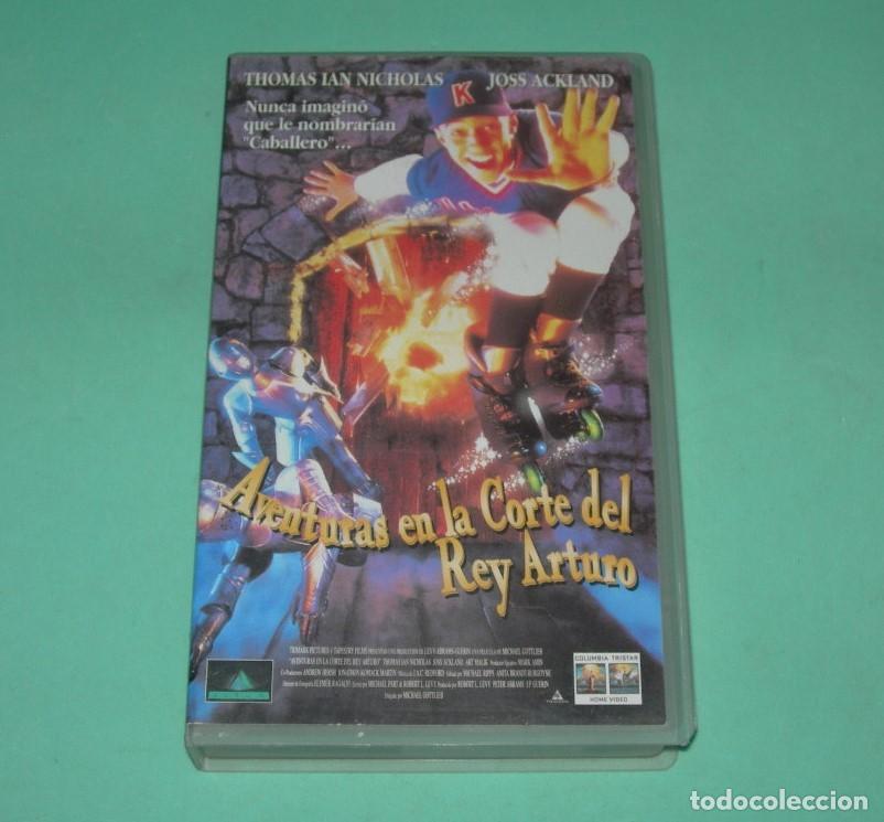 Cine: PEL&Iacute;CULA VHS AVENTURAS EN LA CORTE DEL REY ARTURO - THOMAS IAN NICHOLAS - JOSS ACKLAND -