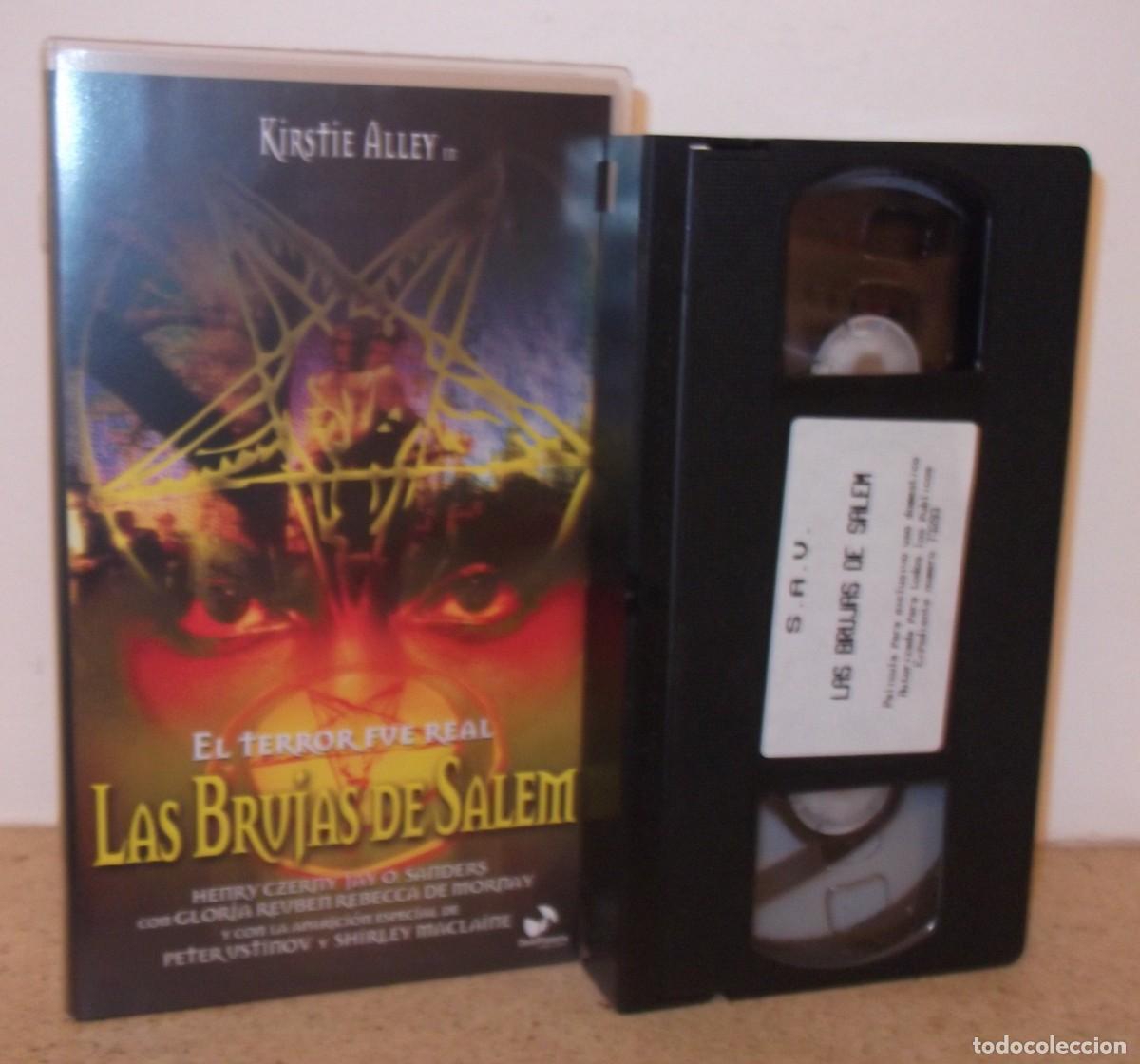 Cine: LAS BRUJAS DE SALEM - VHS COMO NUEVO CON KIRSTIE ALLEY, PETER USTINOV Y REBECCA DE MORNAY