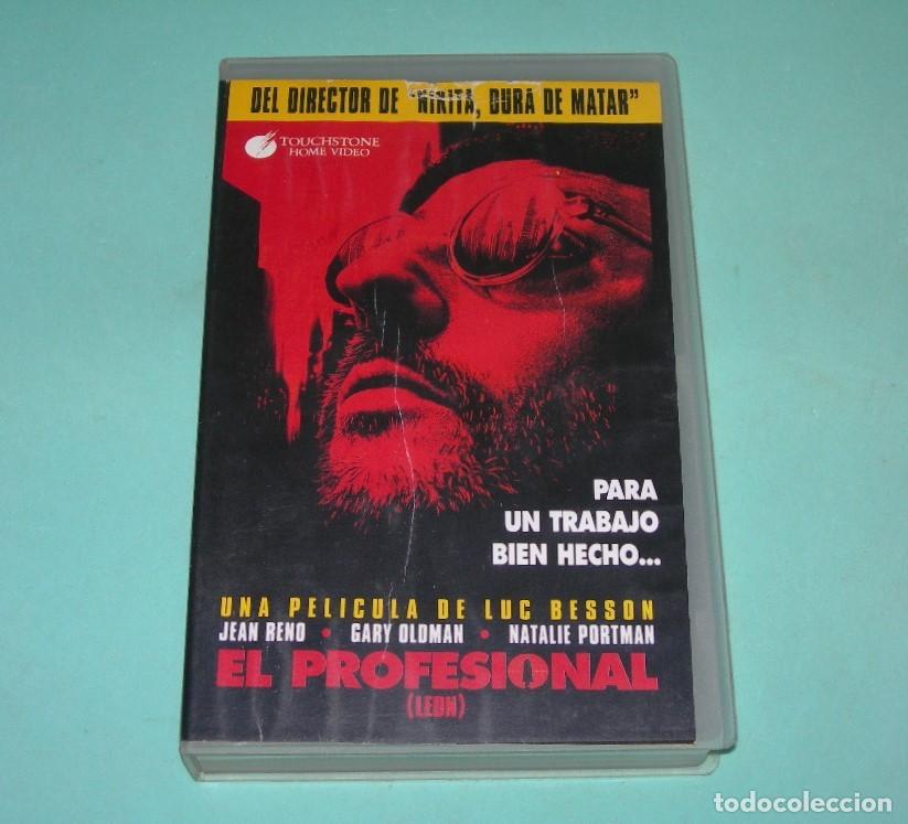Cine: PEL&Iacute;CULA VHS EL PROFESIONAL LEON - JEAN RENO - NATALIE PORTMAN -