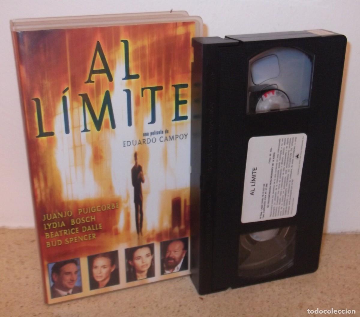 Cine: AL LIMITE VHS - THRILLER COMO NUEVO CON JUANJO PUIGCORVE, BUD SPENCER Y LIDIA BOSCH