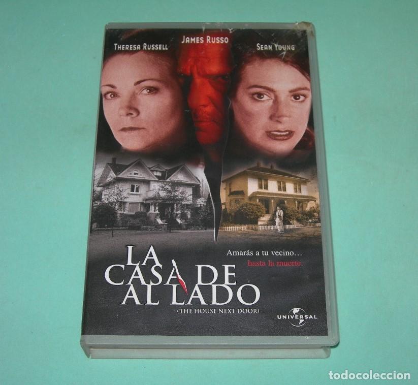 Cine: PEL&Iacute;CULA VHS LA CASA DE AL LADO - THERESA RUSSELL - JAMES RUSSO -