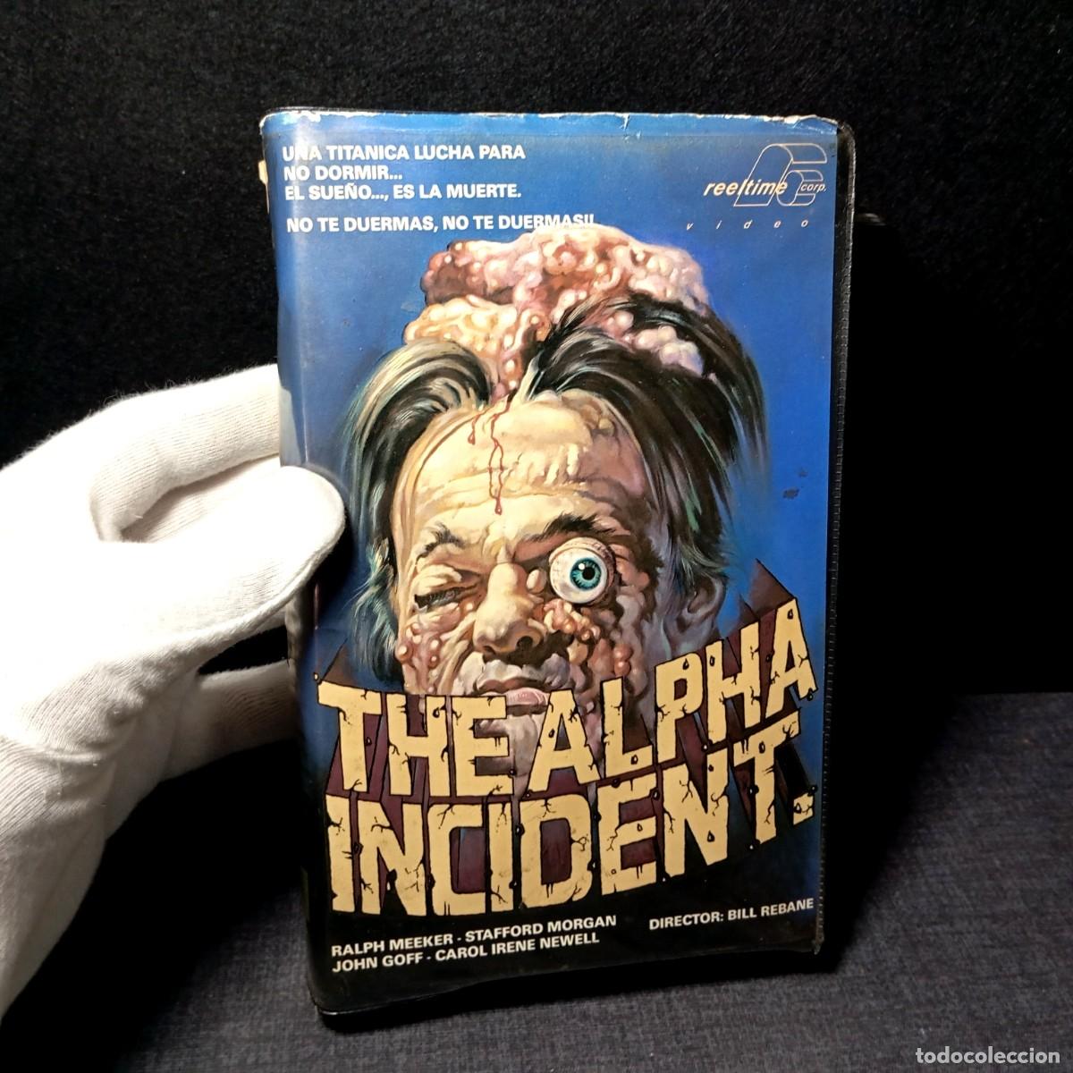 Cine: The Alpha Incident Bill Rebane 1987 VHS Video Augusta Reeltime Terror Ciencia Ficcion Pelicula 80s