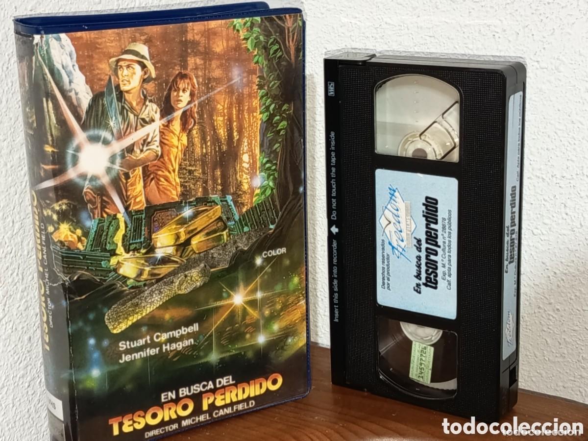 Cine: En busca del tesoro perdido. Pel&iacute;cula VHS