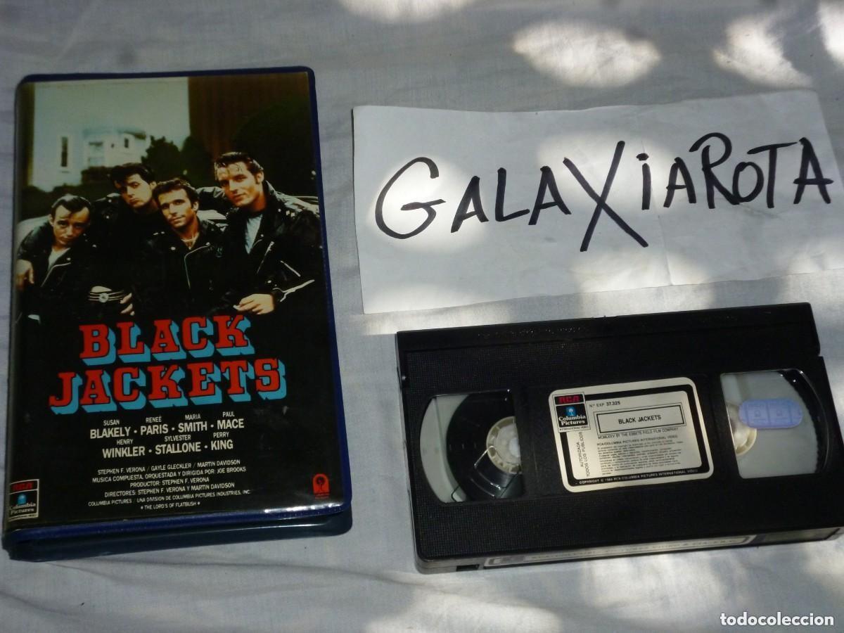 Cine: Black Jackets. Pelicula en video VHS