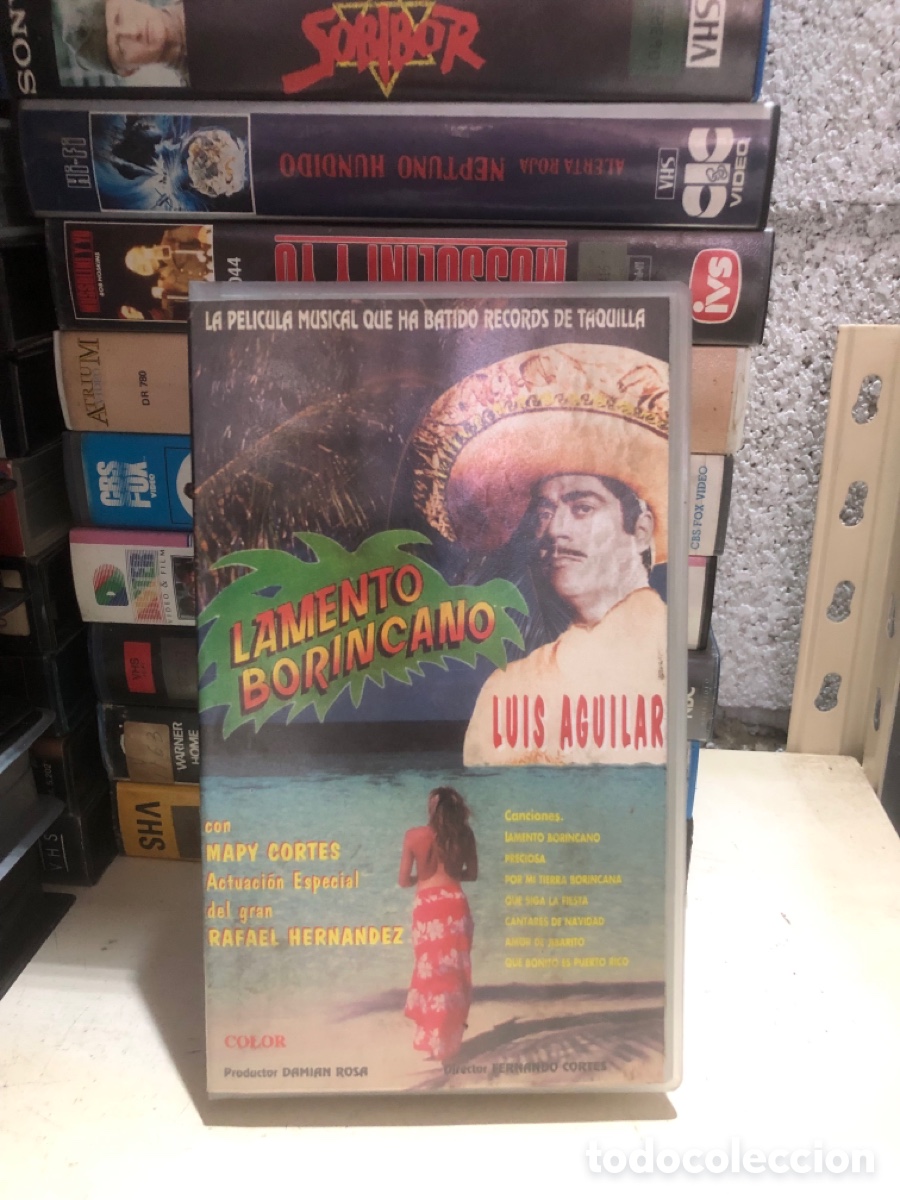 Cine: VHS LAMENT&Oacute; BORINCANO - Foto 2