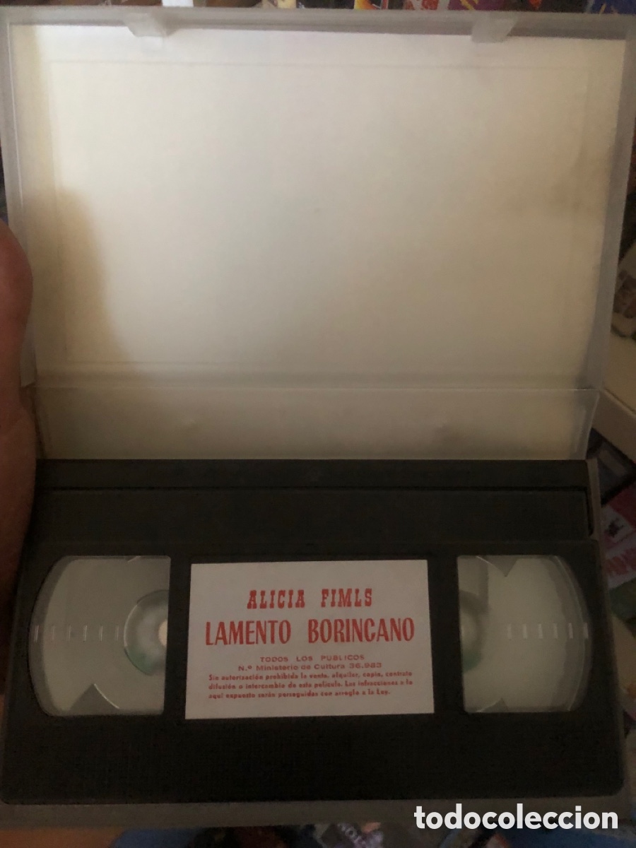 Cine: VHS LAMENT&Oacute; BORINCANO - Foto 4