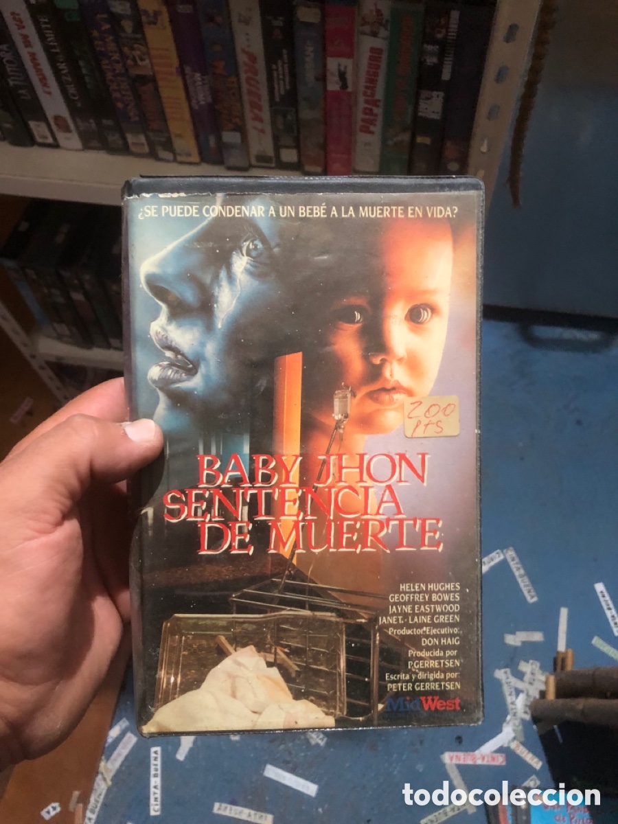 Cine: VHS V&Iacute;DEO CLUB BABY JHON SENTENCIA DE MUERTE