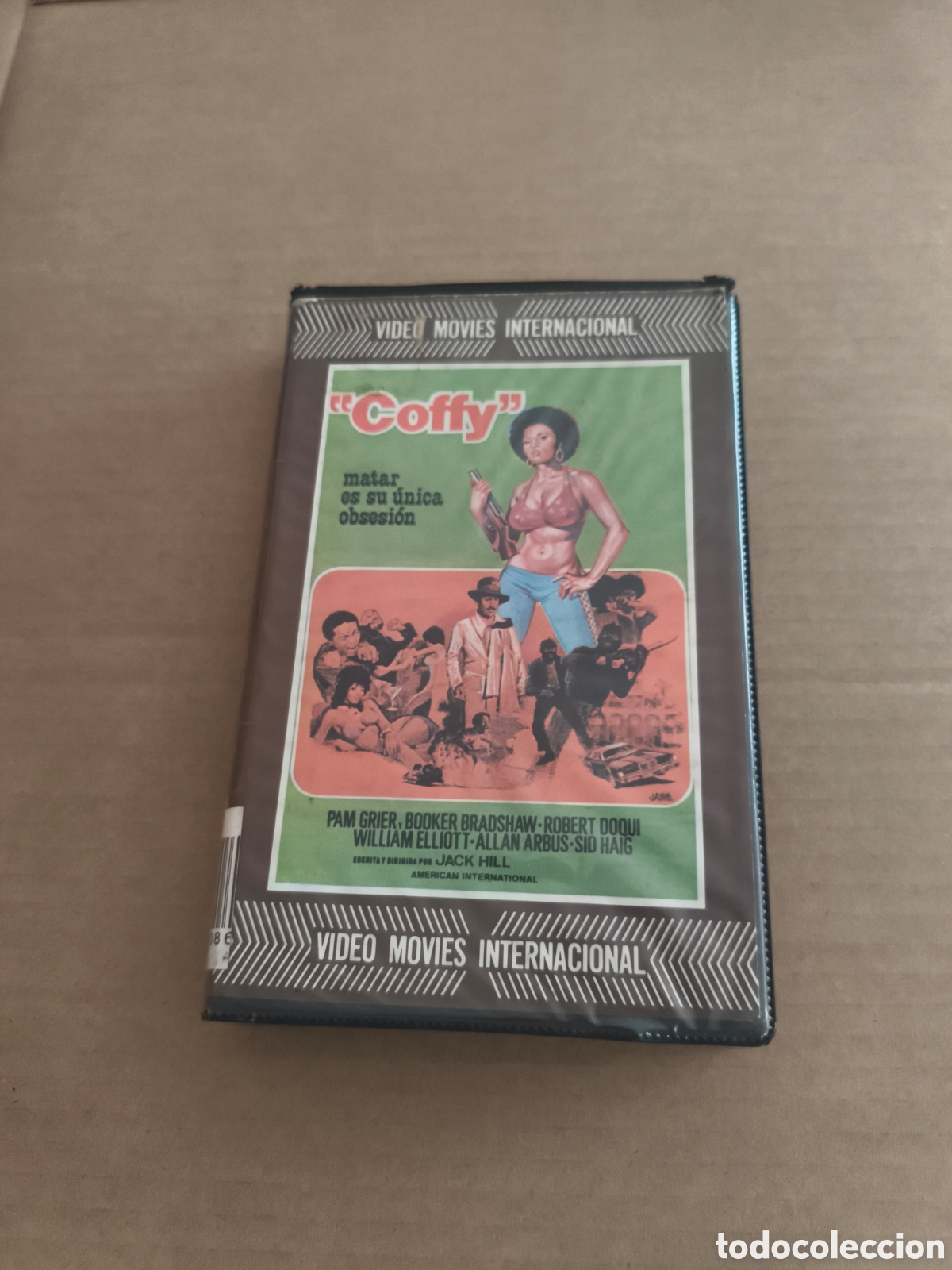 Cine: VHS COFFY - ESCRITA Y DIRIGIDA POR JACK HILL - PAM GRIER BOOKER BRADSHAW - BLAXPLOITATION