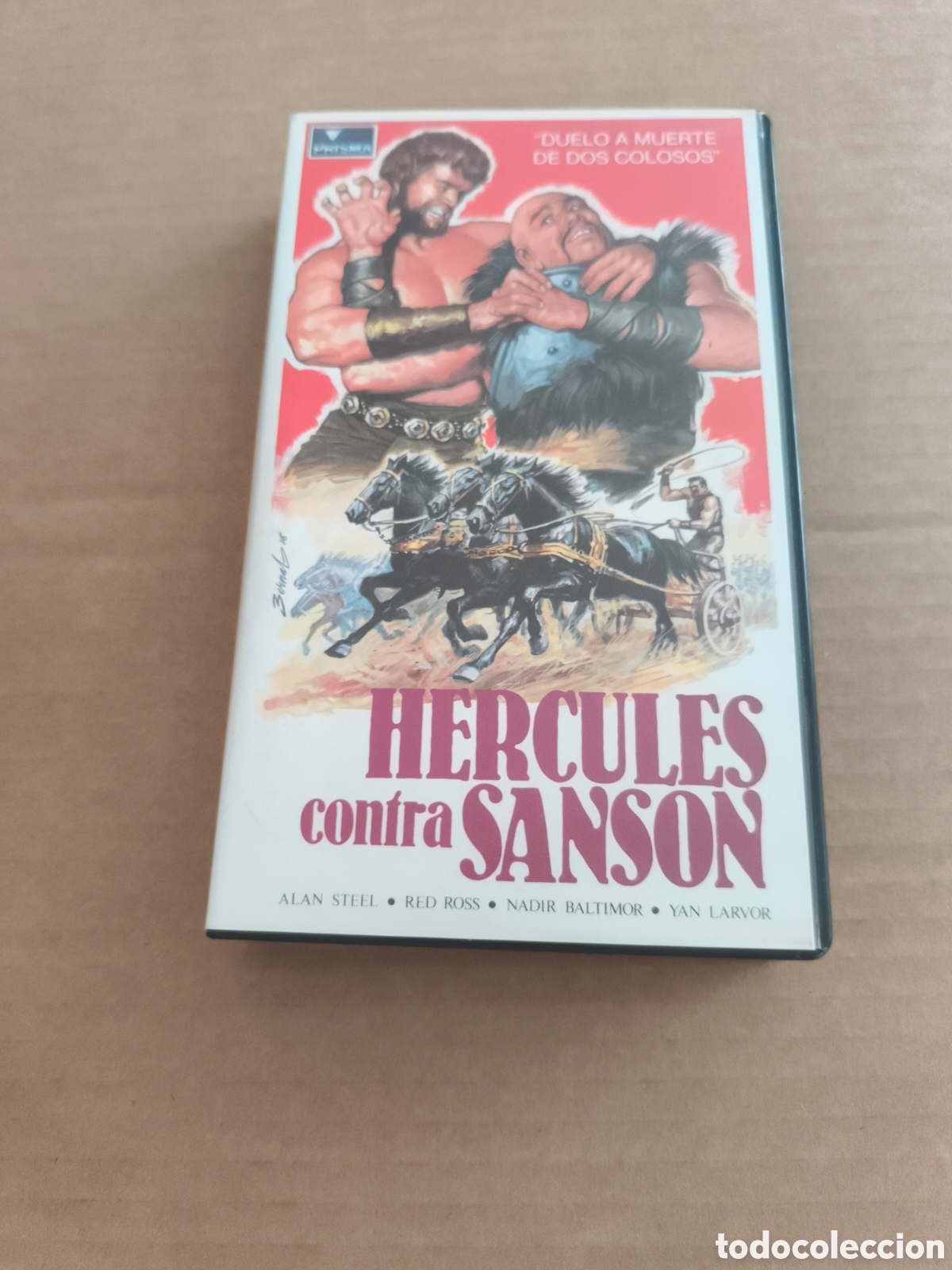 Cine: VHS HERCULES CONTRA SANSON - ALAN STEEL RED ROSS NADIR BALTIMOR YAN LARVOR