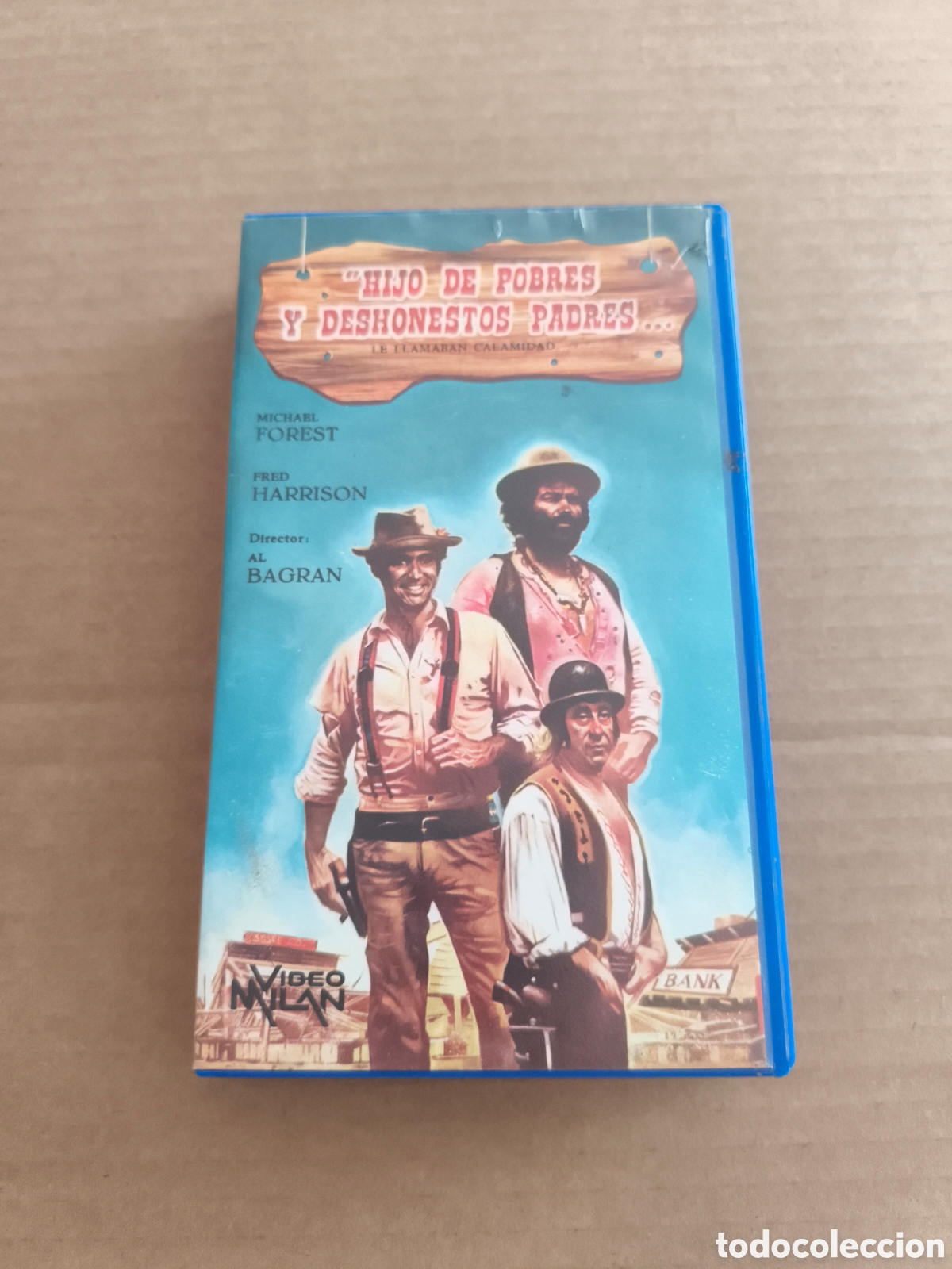 Cine: VHS HIJO DE POBRES Y DESHONESTOS PADRES - LE LLAMABAN CALAMIDAD - AL BAGRAN ALFONSO BALCAZAR