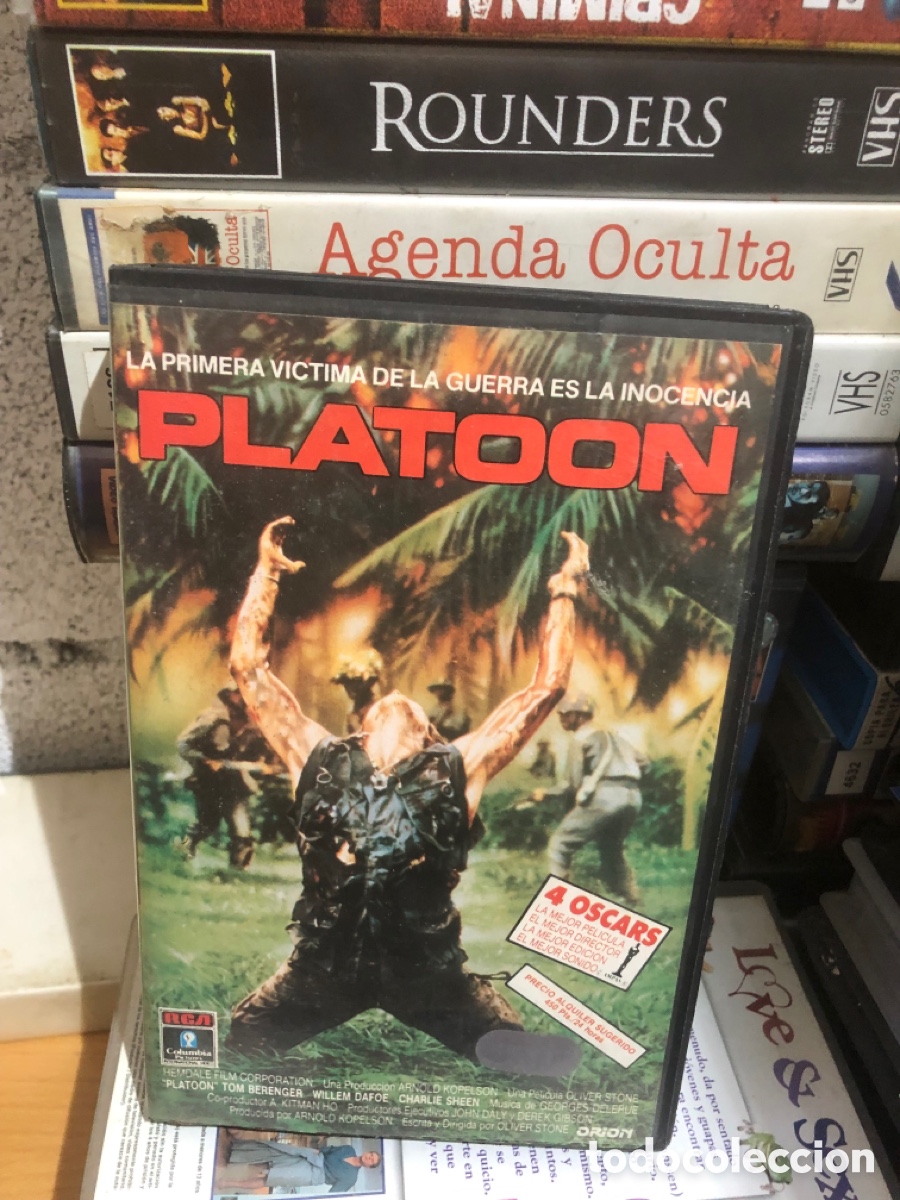 Cine: VHS V&Iacute;DEO CLUB PLATOON