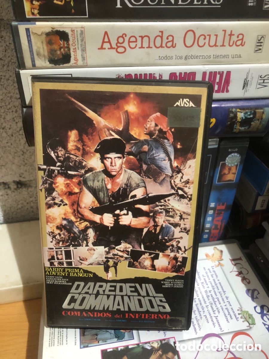 Cine: VHS V&Iacute;DEO CLUB DAREDEVIL COMANDOS