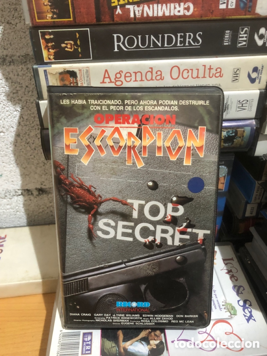 Cine: VHS V&Iacute;DEO CLUB OPERACI&Oacute;N ESCORPI&Oacute;N