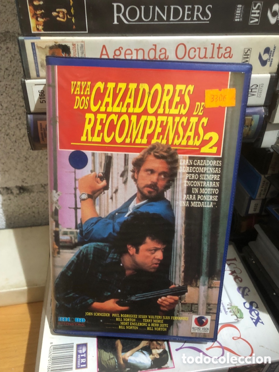 Cine: VHS V&Iacute;DEO CLUB VAYA DOS CAZADORES DE RECOMPENSAS 2
