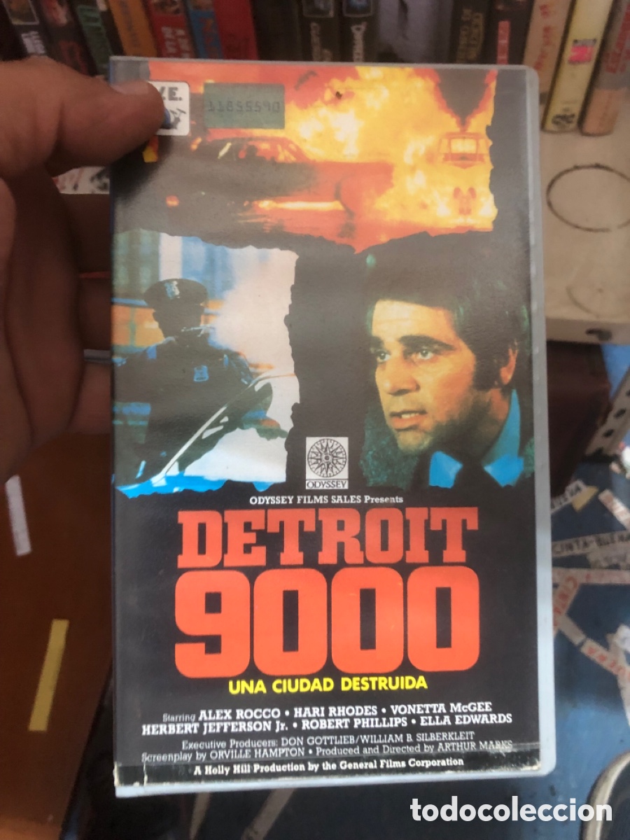 Cine: VHS V&Iacute;DEO CLUB DETROIT 9000