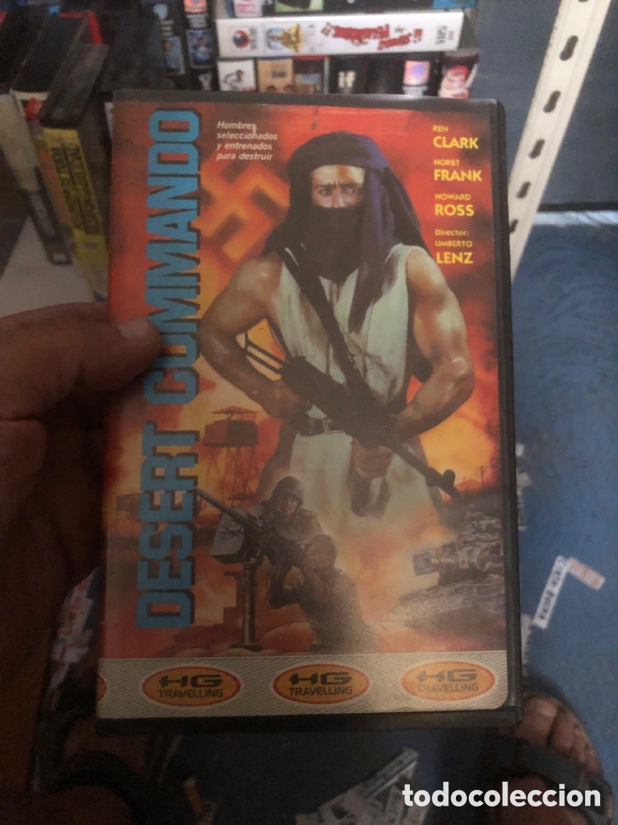 Cine: VHS V&Iacute;DEO CLUB DESERT COMAND